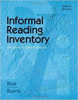 Informal Reading Inventory (IRI) BOY, MOY, EOY Use