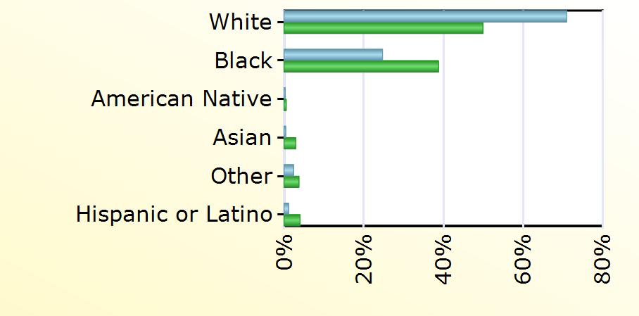 12,655 Black 236 9,833 American Native 3 139 Asian 4 754 Other 23 951 Hispanic or Latino 11 1,021 Age Roanoke MSA