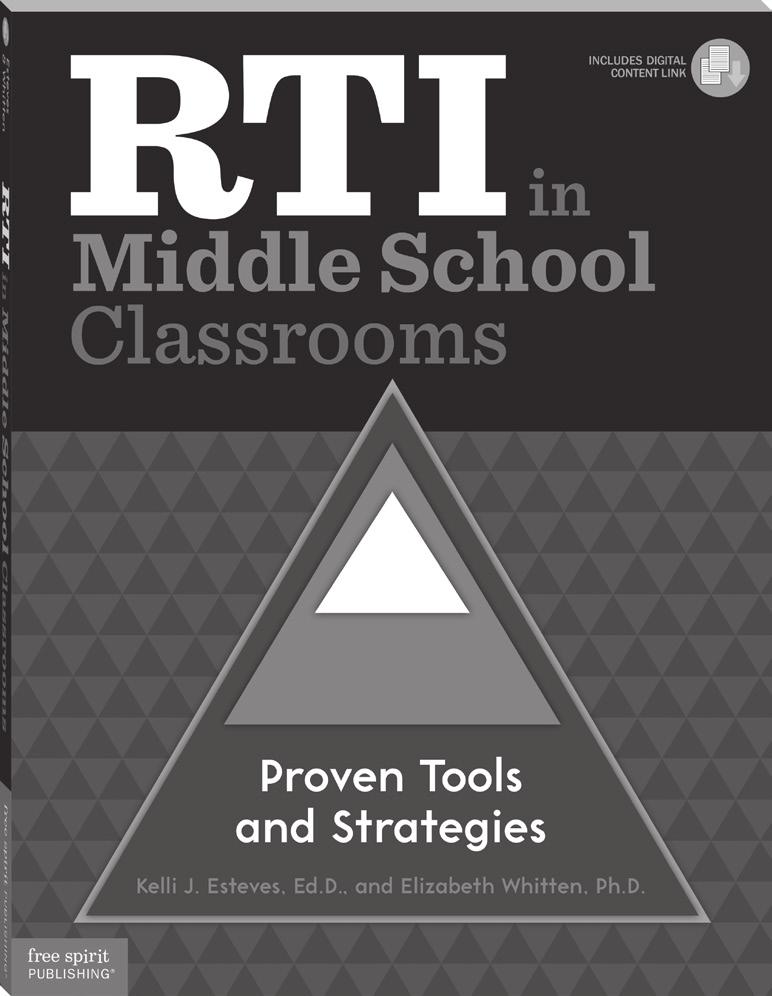 PLC/Book Study Guide for RTI in Middle School Classrooms: Proven Tools and Strategies Kelli J. Esteves, Ed.D.