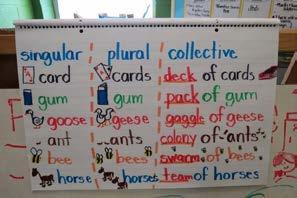 a One way to do this is to model looking at the nouns you have chosen to see if you need