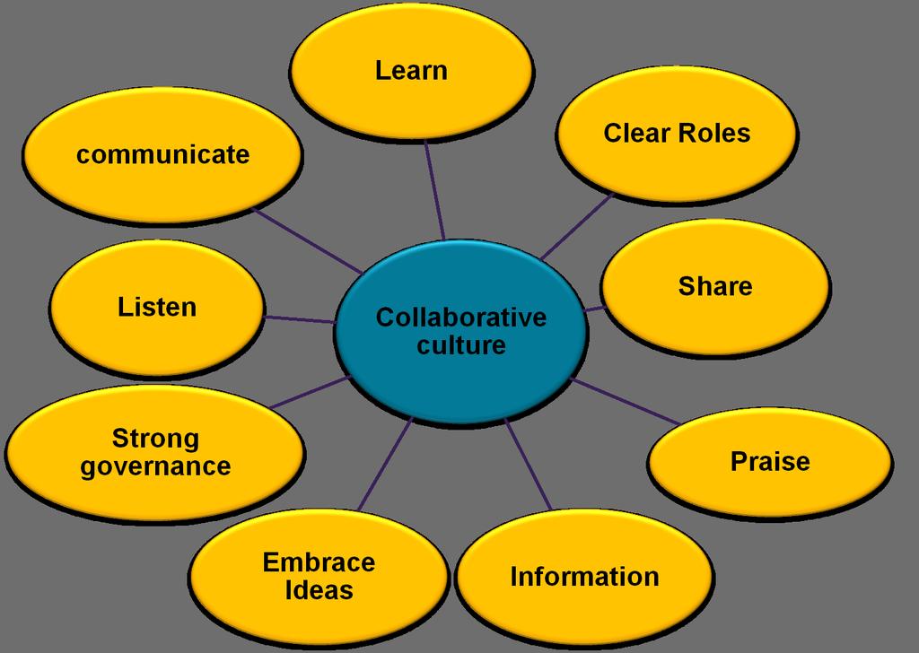 RIGHT COLLABORATIVE CULTURE Creating the right collaborative culture is key to the success of the StAR alliance.
