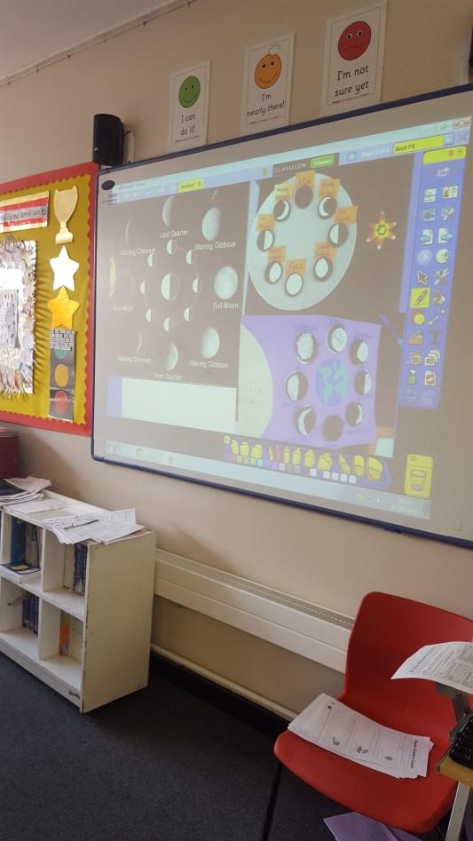 about Space in many different ways. Year 6 used Oreo biscuits to learn about the phases of the moon.
