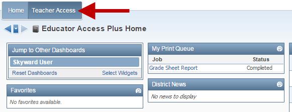 The report can also be run as a blank grid with the student s name displaying in the left-hand column of the report.