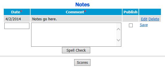 If teachers want to enter the same score for all students who do not have a score for the assignment, click next to any student in that