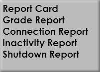 Reports This section teaches you how to: Create a report card Create a grade report Create a connection report Create an inactivity report Create a shutdown report Switched-On Schoolhouse 2008 School