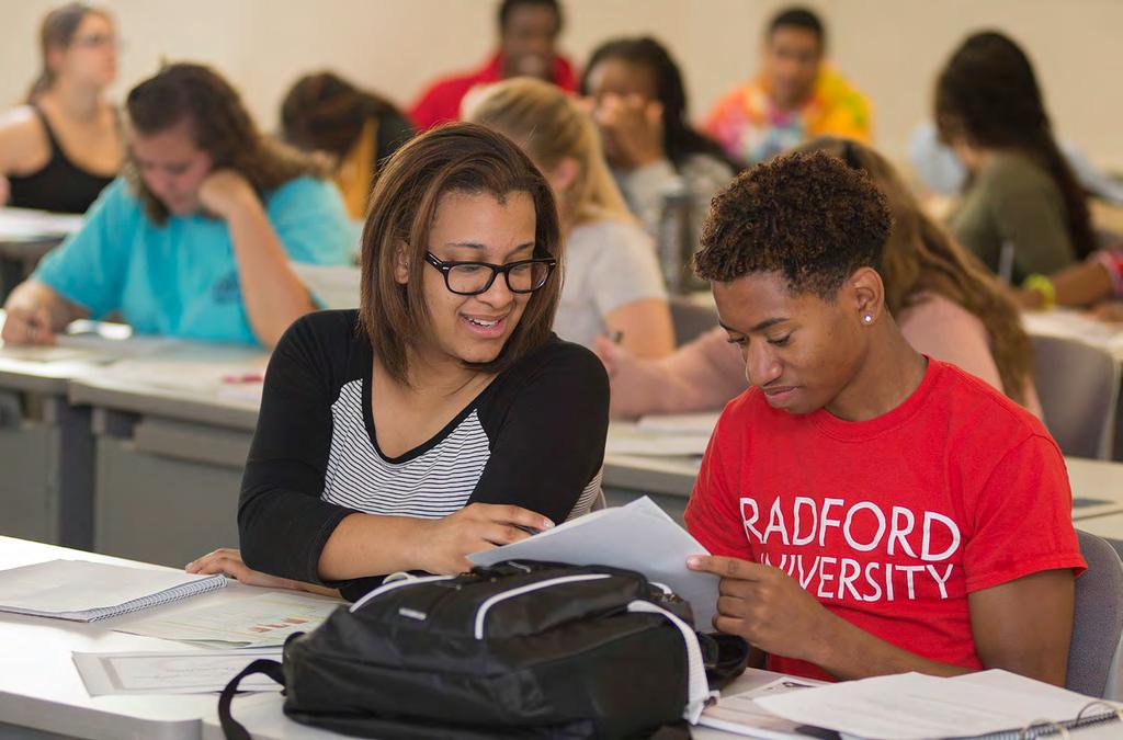 STRUCTURE AND PROCESS Soon after his arrival on campus in July 2016, President Hemphill moved the Radford University Retention Office from Academic Affairs to Student Affairs. Dr.