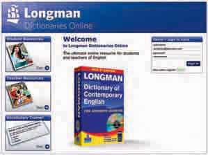 Longman Dictionaries Online SEE DIGITAL CATALOGUE CD-RO M www.longmandictionariesonline.
