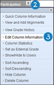 Associating Rubrics With Grade Center Columns You can associate a rubric with any non-calculated Grade Center column, whether the column represents a gradable item or not.