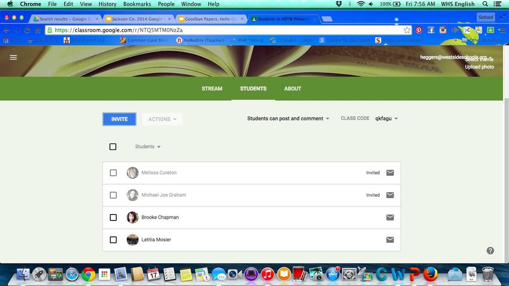 Managing Students Click Students and you can Add and Remove students Email
