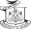 MYSORE UNIVERSITY SCHOOL OF JUSTICE (MUSJ) Manasa Gangotri campus, (Law Department Building) Mysore-570006 Application Form For B.A, LL.B. Degree Course- 2010-11 Application No.