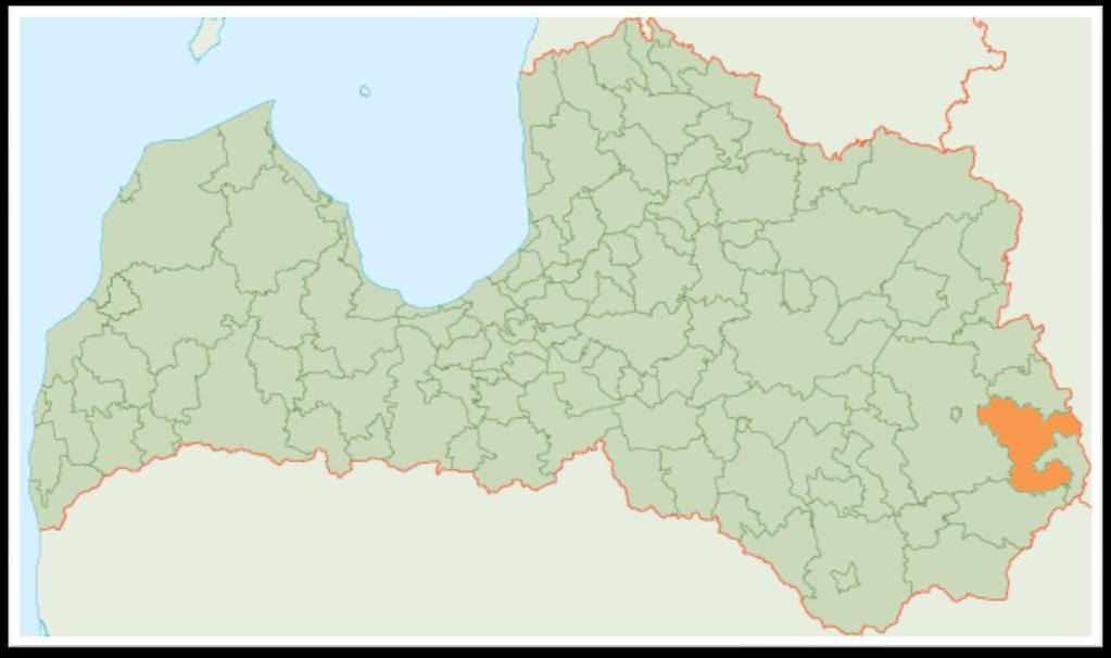 Ludza municipality Area 966 km 2 Number of