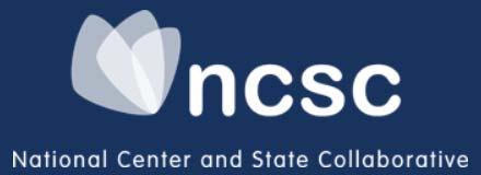 NCSC Alternate Assessment Consortium NCSC-National Center and State Collaborative (post grant assessment called Multi-State Alternate Assessment) http://www.ncscpartners.