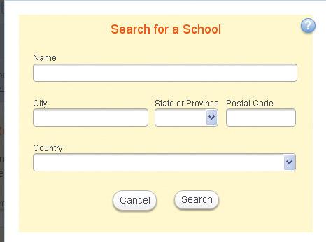 the Results list and click Request. Don t see your school? Click on the Don t see your school?