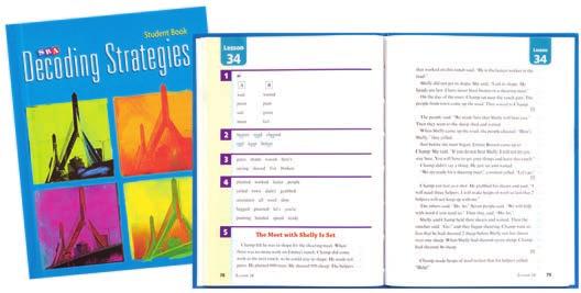 Corrective Reading Decoding Grades 3 - Adult Available in print & digital! Make a difference for students who have difficulty reading accurately and fluently.