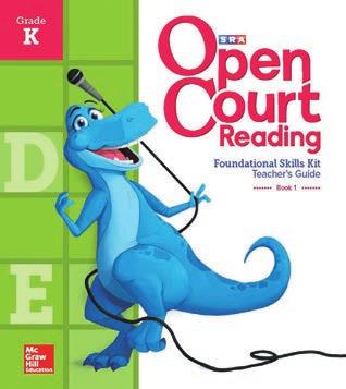 Open Court Reading Foundational Skills Kits Grades K - 3 Foundational Skills Kit components: Kindergarten includes: Alphabet Sound Wall Cards, Small Group Alphabet Sound Cards, Individual Alphabet