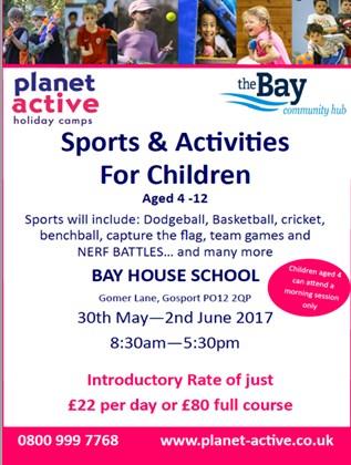 Summer Holiday Schools We will be running holiday courses throughout the Summer at Bay House School.