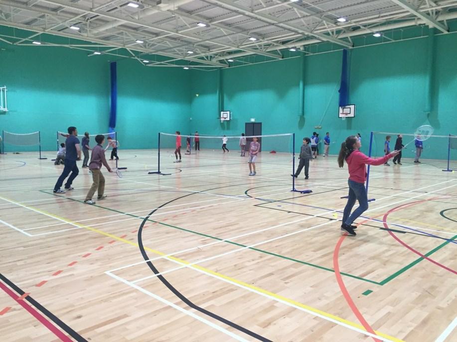 Badminton club for adults and children Every Saturday 12-2pm In the Bay House sports hall. All abilities welcome. The cost for 2 hours for an adult is 3.50 and 2.