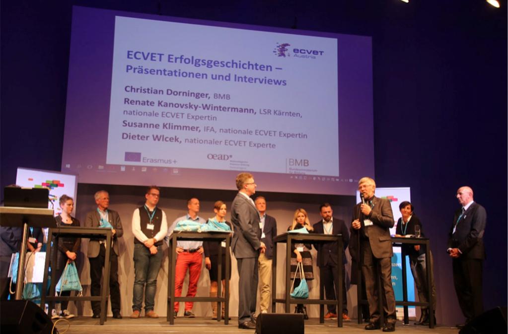 3 rd Austrian ECVET Conference - ECVET success stories An article by Julia Fellinger and Karin Luomi-Messerer (3s, ECVET Secretariat) This year s national ECVET conference organised by the Austrian