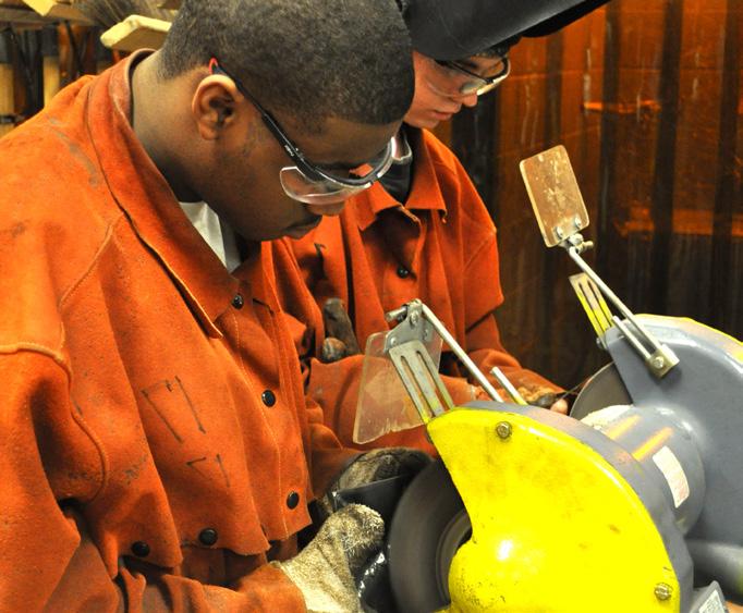 December 2013 Maxwell High School of Technology Page 8 Welding: Learn industry welding skills Learn highly margetable industrial and construction welding skills.