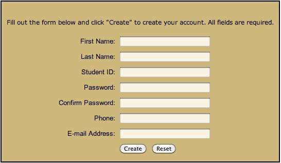 Follow this link, and you will be directed to the log-on screen (for 4510/5510): The first time you use the system, click on the word register.