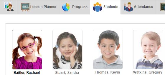 4.1 View Student Information When working with a particular class in your portal, you can view a variety of information about the students in that class, including: grades demographics contact