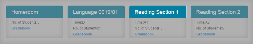 4.6 Manage Progress Reports During the school year, you may want to view progress reports for the students in your classes.