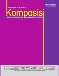 available at http://ejournal.unp.ac.id/index.php/komposisi ISSN 1411-3732 Komposisi: Jurnal Pendidikan Bahasa, Sastra, dan Seni Volume XVII Nomor 1 Maret 2016 Hal.