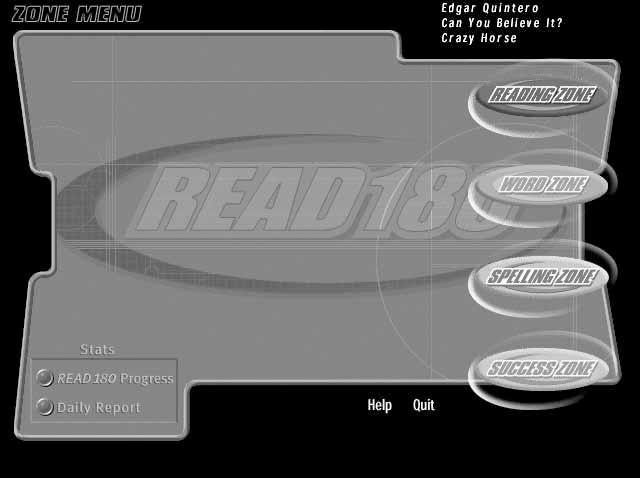 Exploring the READ 180 Topic Software Now you will have a chance to navigate the Topic Software using the READ 180 Software Simulator.