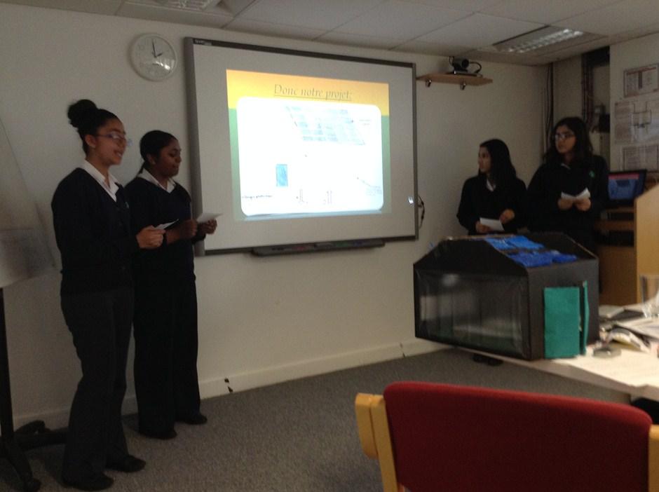 Year 10 Bouygues Business Language Competition 2015 French students in Year 10 were given a wonderful opportunity this year to utilise our knowledge of the French language and apply it in a real-life
