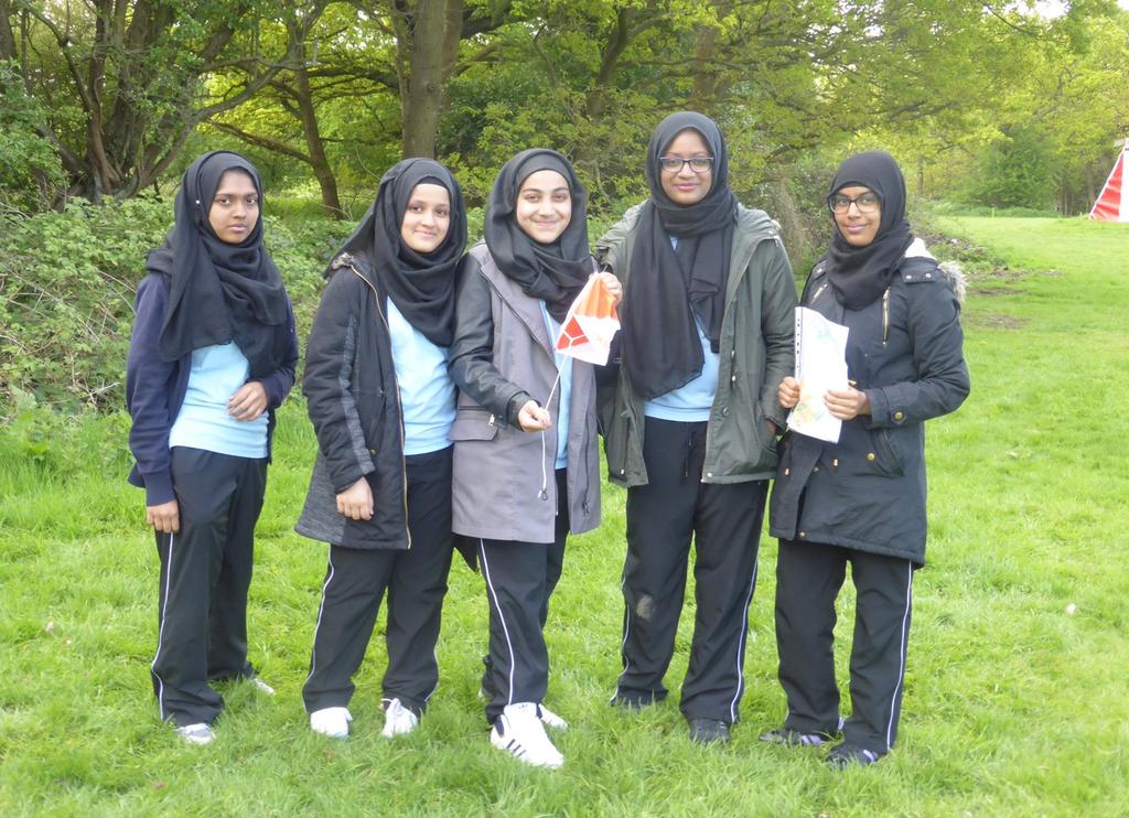 The majority of students were able to apply orienteering skills they learnt at school to help them in the training tasks, for example: map reading, speed and team work in order to be successful.