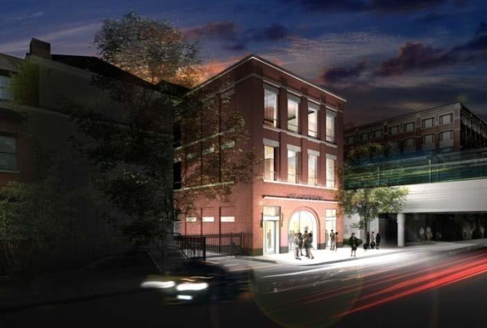 sketch of the final design for the new School of Music on Halsted Street, I couldn t be happier with the final design of the new