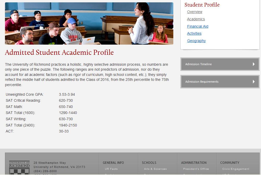 Look at Student Profile or