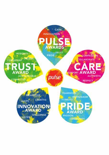 PULSE Your guide to the 2017 Pulse Awards Recognising our People Celebrating our Values