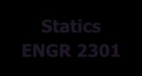 ENGR 2305/2105 Physics II PHYS
