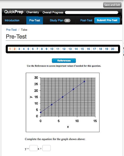 Action: To take a Quick Prep assignment 6 When taking the assignment for the first time, you start by clicking Start Pre Test (QP v1) or Start Quiz (QP v2).