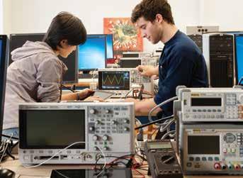 integrated circuit fabrication, microcontrollers, microprocessors, signal processing and much more. Our world-renowned faculty teach all lecture courses and are highly committed to education.