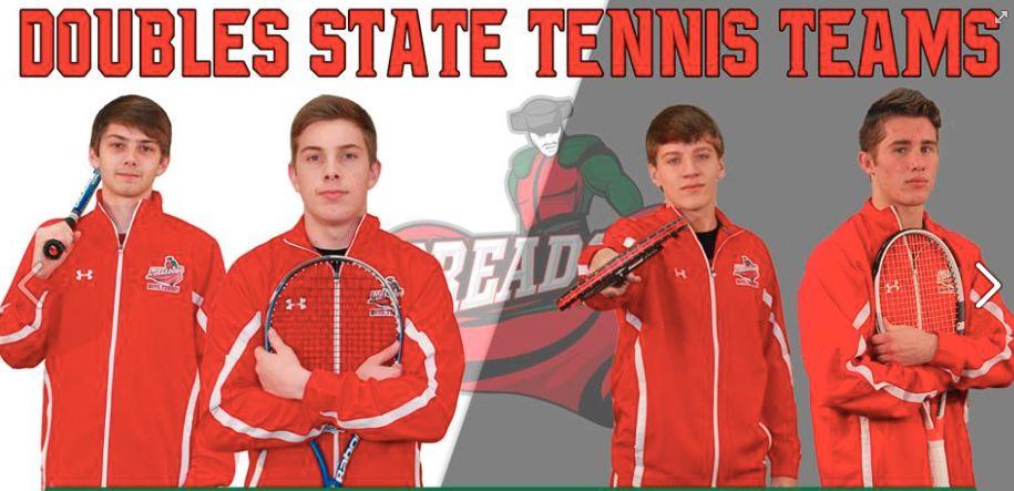 Two BHS Boys Varsity tennis teams have made