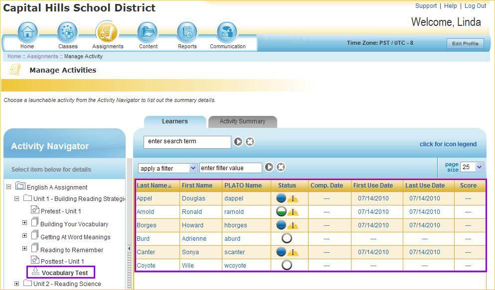 3.8 Digital Drop Box A digital drop box is an activity that allows learners to upload digital files that they have completed to be reviewed and graded by an instructor.