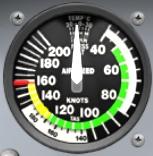 Airspeed Indicator (ASI) Primary information: Airspeed Secondary information: Pitch Adjustment: TAS scale Aside from clearly indicating airspeed, the ASI can also
