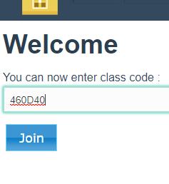 The Class Code will be provided by your teacher. You can redeem your authorization code by clicking on Subscription.