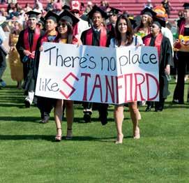 Reunion giving is a tradition at Stanford, and it s an area where you can make a real difference.