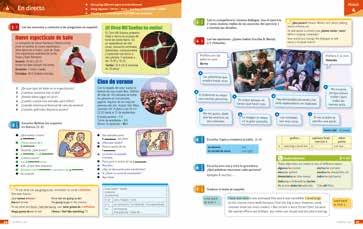 Punto de partida units provide a smooth transition from KS3, and every unit and module is structured to allow gradual progression, ensuring all students can access some content from every section.