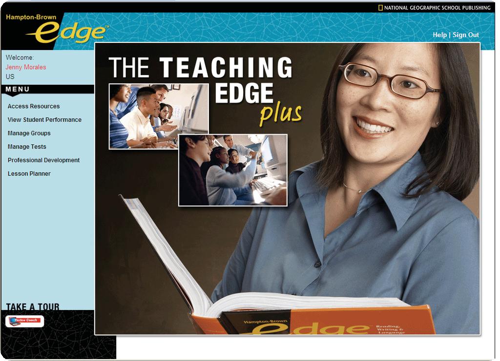 Teaching Edge Homepage Administrator and Teacher Access Participating administrators and teachers will access eassessment to manage class rosters, assign tests, input scores, and view reports.