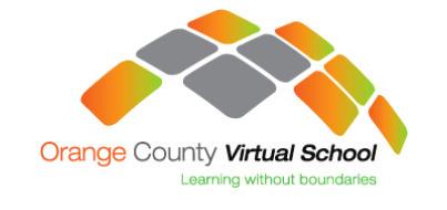 Curriculum Guide 2017-2018 Part-Time Enrollment with Orange County Virtual School Public School Part-Time OCVS Students Part-time students are enrolled in a traditional Orange County middle or high