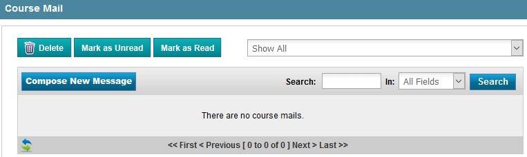 Course Mail The Course Mail functions just like regular email. All messages sent to and from learners are sent within elab only. Course Mail does not go to learners email addresses.