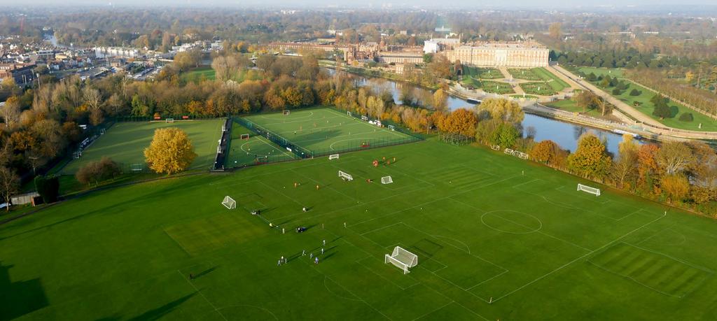 Facilities include: 2 hockey AstroTurfs with a practice area, 6 netball courts, 4 football pitches, 4 cricket squares (2 senior/2 junior), 8 hard tennis courts and 6 cricket nets.