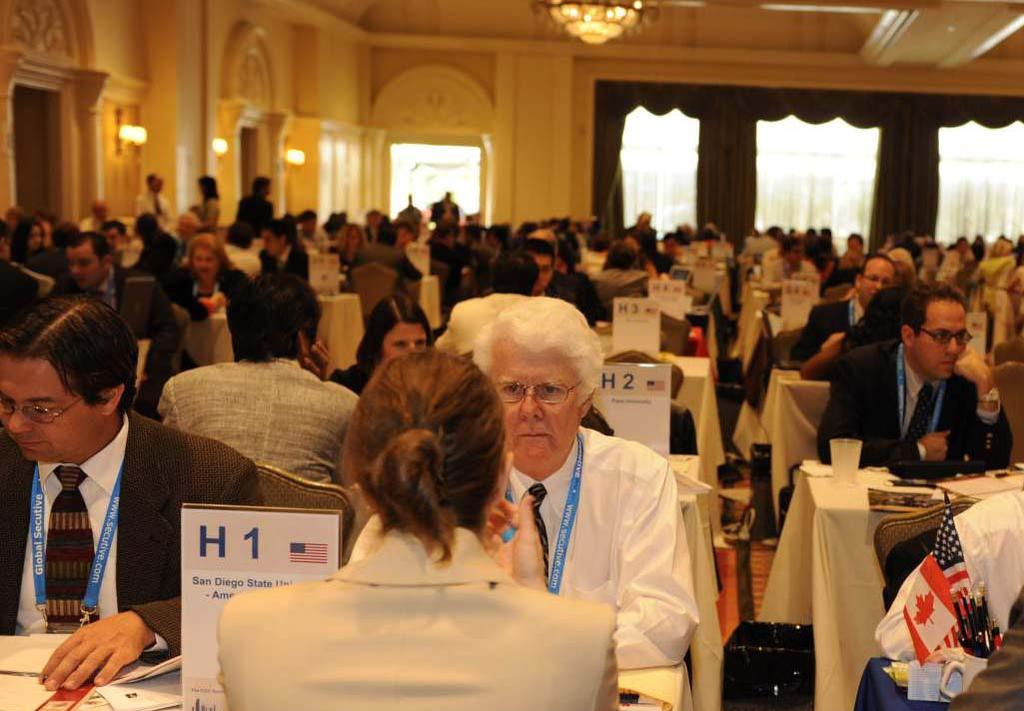 ICEF Workshops Premier networking forums with quality pre-screened agents 2 days of one-to-one business appointments with relevant and quality agents Appointments serve dual objectives of meeting