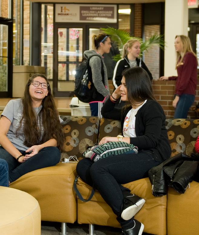 Life-Changing Living On-Campus Residence Halls Indian Hills offers a life-changing residential experience.