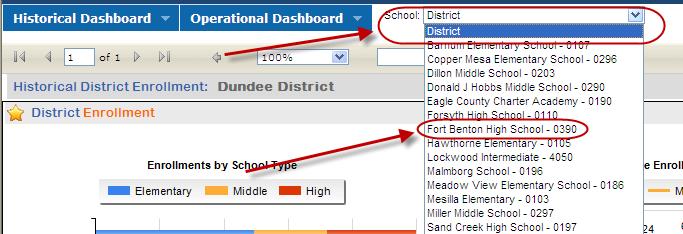 SLDS District/School Dashboard User Guide 56 Accessing the Teacher SLDS Dashboards