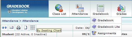 To Add Assignments Gradebook/ Assignments 1. On the Function Bar, click Plus icon in the upper right corner of the Gradebook icon. 2. From the dropdown menu, click Assignments. 3.